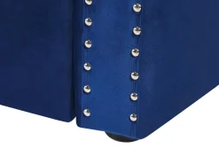 Lastenhuone<Beliani Sohvasanky Sametti Lisavuode Laivastonsininen 90 X 200 Cm Gassin