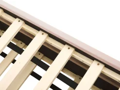 Store Beliani Sohvasanky Sametti Lisavuode Pastellipinkki 90 X 200 Cm Chavonne