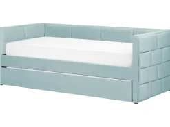 Sängyt<Beliani Sohvasanky Sametti Lisavuode Mintunvihrea 90 X 200 Cm Chavonne