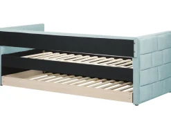 Sängyt<Beliani Sohvasanky Sametti Lisavuode Mintunvihrea 90 X 200 Cm Chavonne