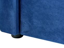 Sängyt<Beliani Sohvasanky Sametti Lisavuode Laivastonsininen 90 X 200 Cm Montargis