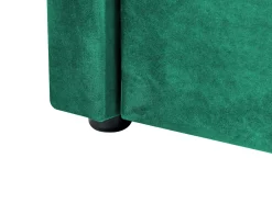 Lastenhuone<Beliani Sohvasanky Sametti Lisavuode Smaragdinvihrea 90 X 200 Cm Montargis