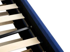 Cheap Beliani Sohvasanky Vakosametti Lisavuode Laivastonsininen 90 X 200 Cm Mimizan