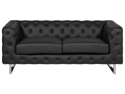 Flash Sale Beliani Sohvasetti Musta Vissland