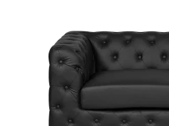 Flash Sale Beliani Sohvasetti Musta Vissland