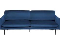 Sohvat<Beliani Sohvasetti Tummansininen Sametti 4-Istuttava Vinterbro