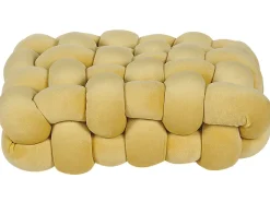 Tekstiilit<Beliani Solmutyyny 30 X 30 Cm Keltainen Sirali