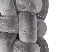 Lastenhuone<Beliani Solmutyyny 30 X 30 Cm Samettinen Harmaa Kimalteella Sirali