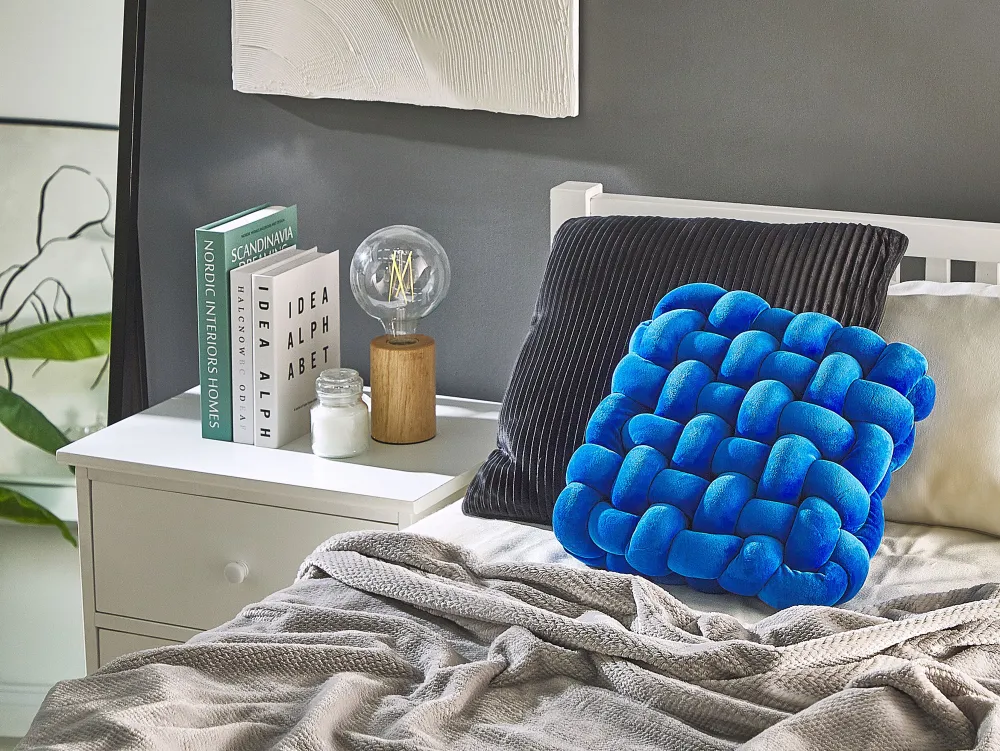 Lastenhuone<Beliani Solmutyyny 30 X 30 Cm Sininen Sirali