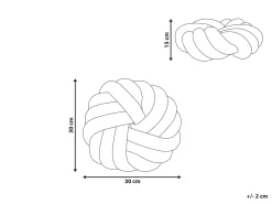 Tekstiilit<Beliani Solmutyyny 30 X 30 Sininen Akola