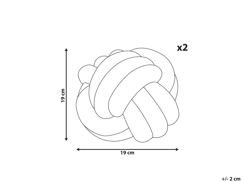 Shop Beliani Solmutyyny Buklee Sinapinkeltainen 19 Cm 2 Kpl Malni