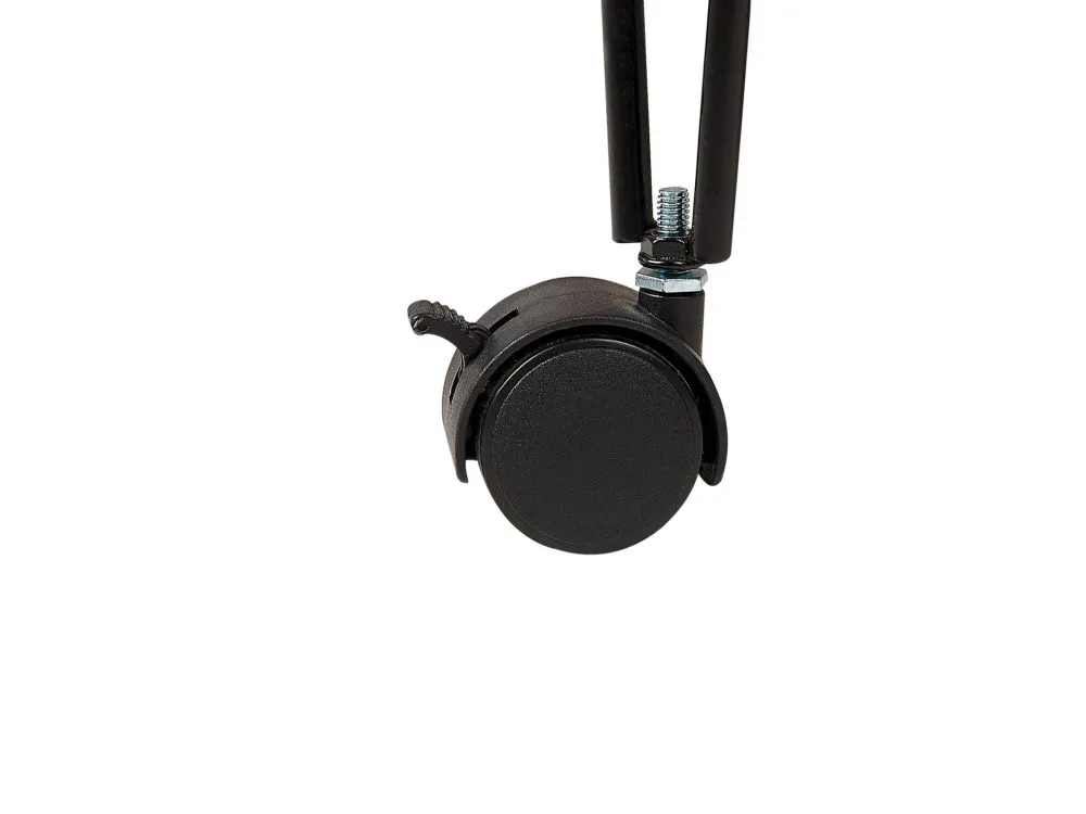 Sale Beliani Tarjoiluvaunu Keisaripuu/Metalli Tumma Puu/Musta Balme