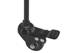 Shop Beliani Tarjoiluvaunu Lasitasolla Metalli Musta Alamo