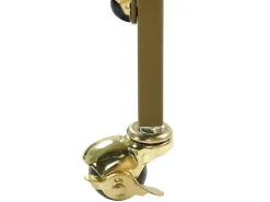 Säilytys<Beliani Tarjoiluvaunu Lasitasolla Metalli Kulta Veneta