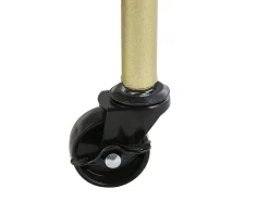 Clearance Beliani Tarjoiluvaunu Terrazzo Kuvio Valkoinen/Kulta Shafter