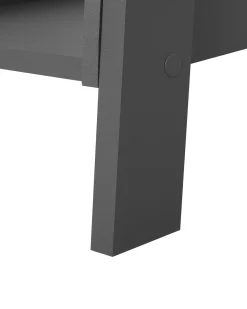 Shop Beliani Tikashylly 5 Hyllya Harmaa Mobile Duo