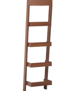 Säilytys<Beliani Tikashylly 5 Hyllya Tumma Puu Mobile Duo