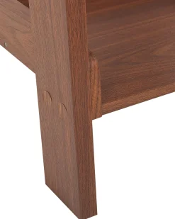 Cheap Beliani Tikashylly 5 Hyllya Tumma Puu Mobile Trio