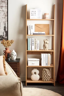 Sale Beliani Tikashylly 5 Hyllya Vaalea Puu Wilton