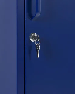 Säilytys<Beliani Toimistokaappi Teras 5 Hyllya Laivastonsininen Frome