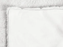 Flash Sale Beliani Torkkupeitto Kangas Luonnonvalkoinen 200 X 220 Cm Chaab