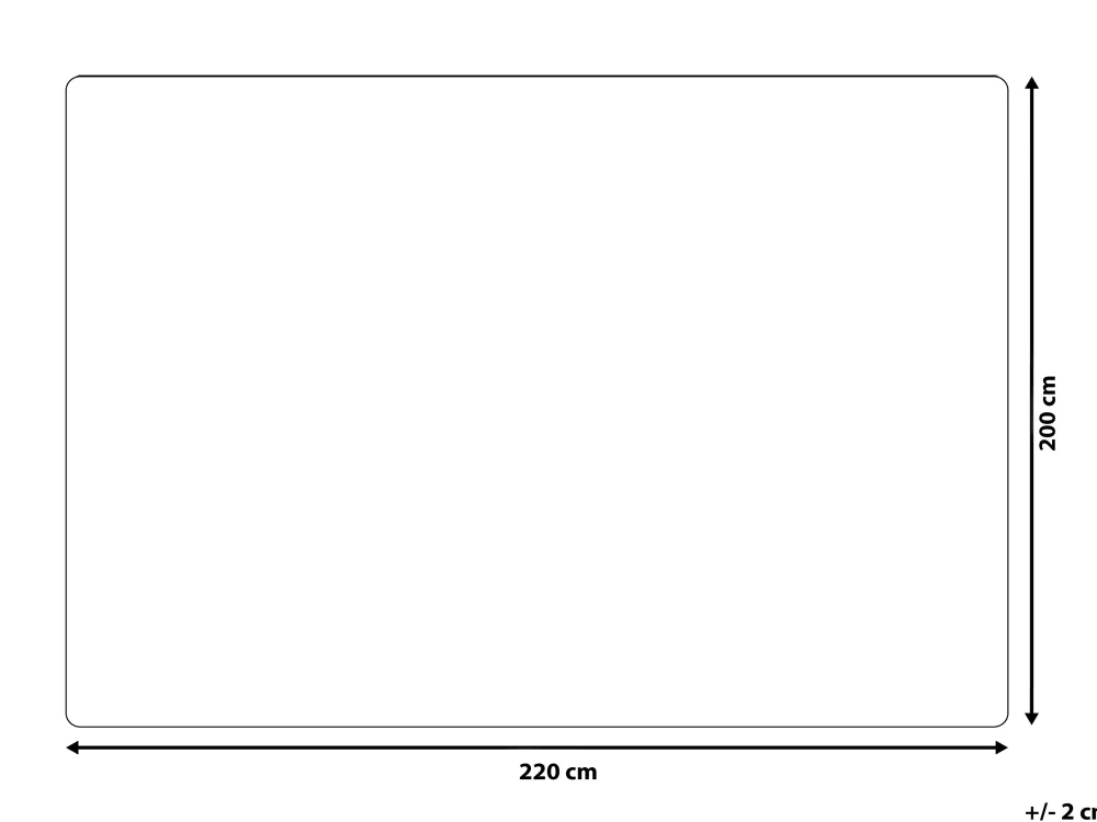 Flash Sale Beliani Torkkupeitto Kangas Luonnonvalkoinen 200 X 220 Cm Chaab