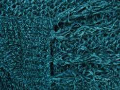 Discount Beliani Torkkupeitto Kangas Smaragdinvihrea 150 X 200 Cm Hamat