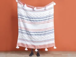 Tekstiilit<Beliani Torkkupeitto Monivarinen 130 X 150 Cm Cubuk