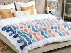 Sale Beliani Torkkupeitto Monivarinen 130 X 150 Cm Senbuk