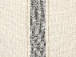 Clearance Beliani Torkkupeitto Puuvilla Beige/Harmaa 130 X 170 Cm Cayir