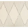 Shop Beliani Torkkupeitto Puuvilla Vaalea Beige/Musta 130 X 170 Cm Uluyol