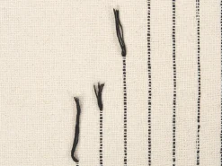 Shop Beliani Torkkupeitto Puuvilla Vaalea Beige/Musta 130 X 170 Cm Uluyol