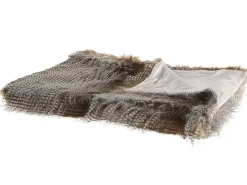 Shop Beliani Torkkupeitto Ruskea/Valkoinen 180 X 220 Cm Asdad