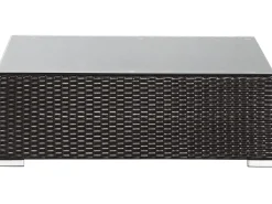 Store Beliani Tummanruskea 8-Istuttava Ulkosohvaryhma Pe-Rottingista Xxl