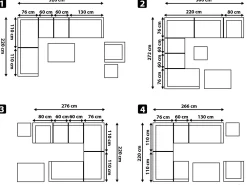 Store Beliani Tummanruskea 8-Istuttava Ulkosohvaryhma Pe-Rottingista Xxl