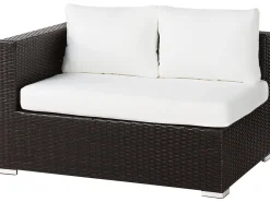 Store Beliani Tummanruskea 8-Istuttava Ulkosohvaryhma Pe-Rottingista Xxl