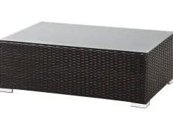 Store Beliani Tummanruskea 8-Istuttava Ulkosohvaryhma Pe-Rottingista Xxl