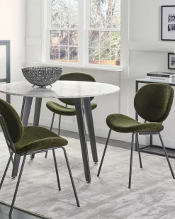 Online Beliani Tuoli Buklee Tummanvihrea 2 Kpl Luana