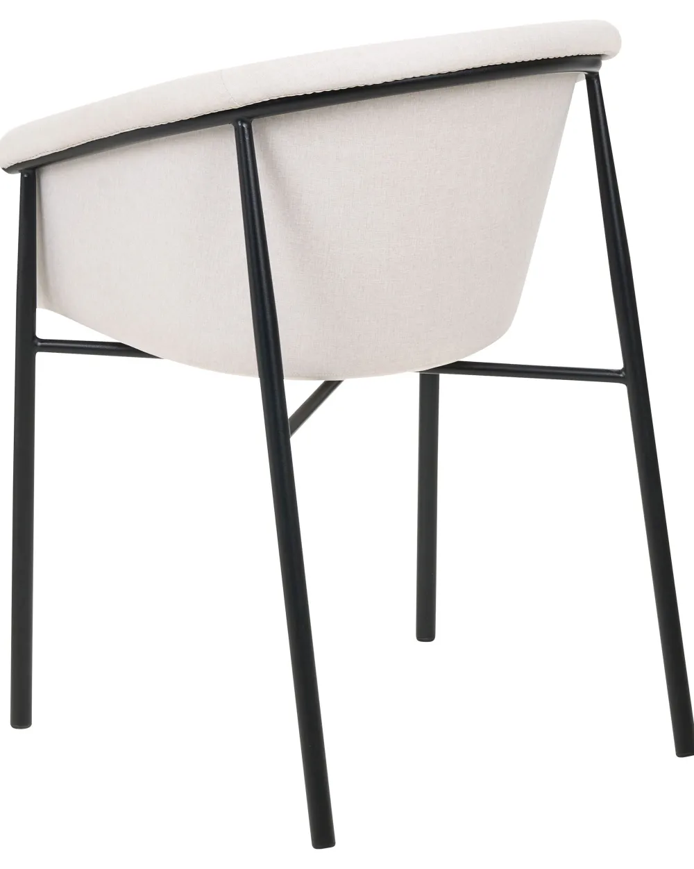 Tuolit<Beliani Tuoli Kangas Beige 2 Kpl Ames