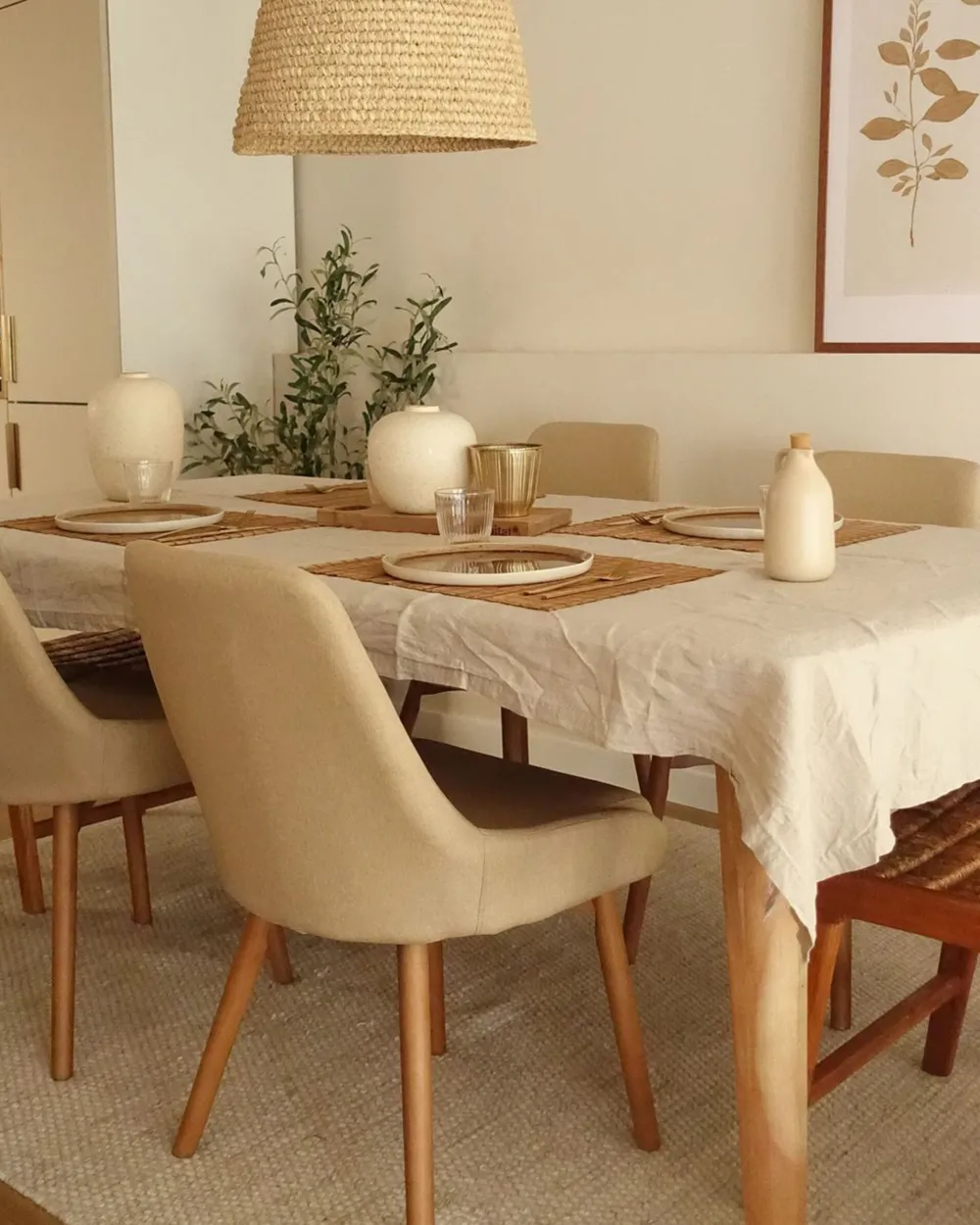 Tuolit<Beliani Tuoli Kangas Hiekanruskea 2 Kpl Melfort