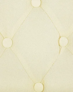 Tuolit<Beliani Tuoli Kangas Kermanvalkoinen 2 Kpl Velva