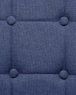 Best Beliani Tuoli Kangas Laivastonsininen 2 Kpl Brooklyn