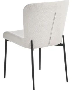 Tuolit<Beliani Tuoli Kangas Luonnonvalkoinen 2 Kpl Ada