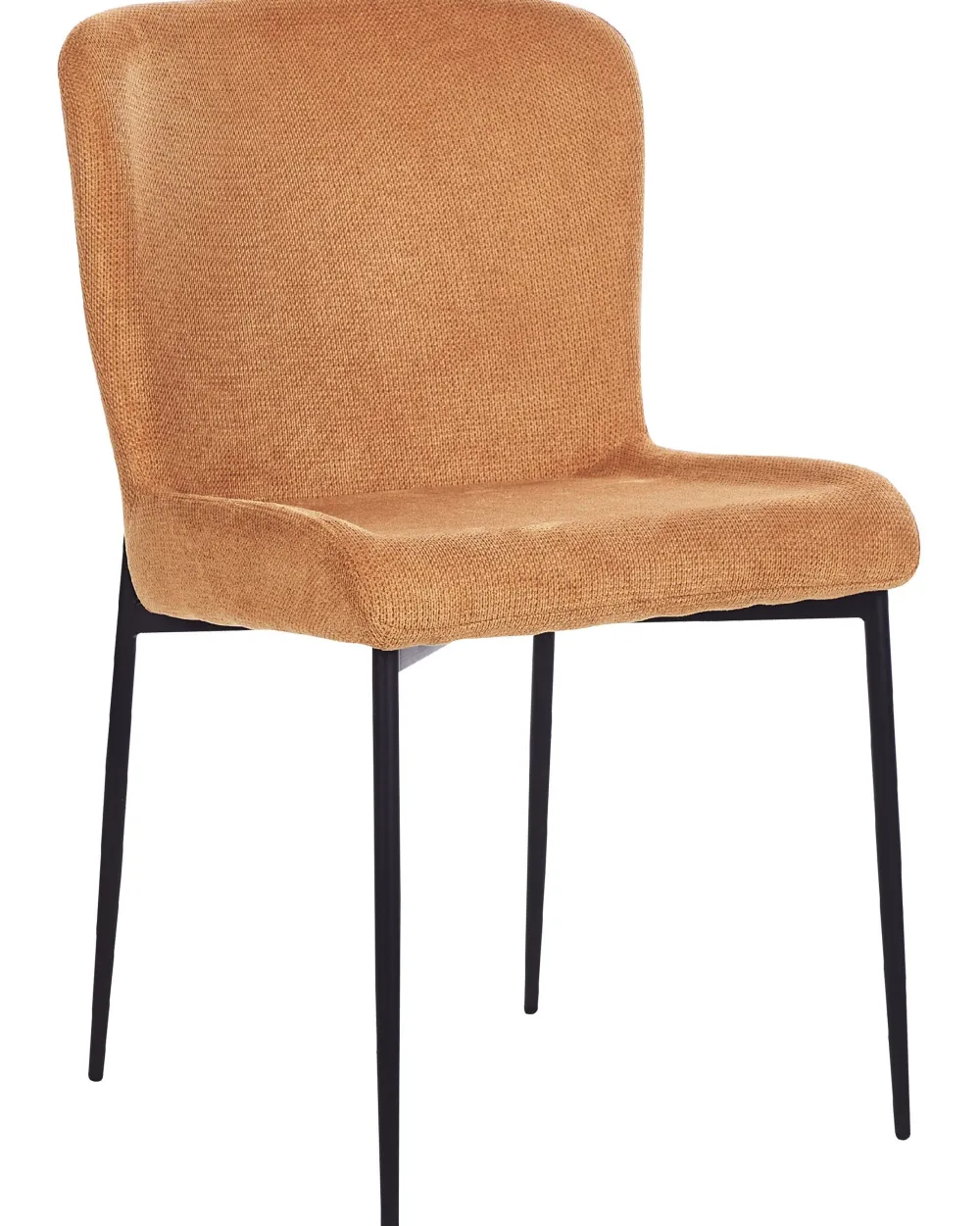 Shop Beliani Tuoli Kangas Oranssi 2 Kpl Ada