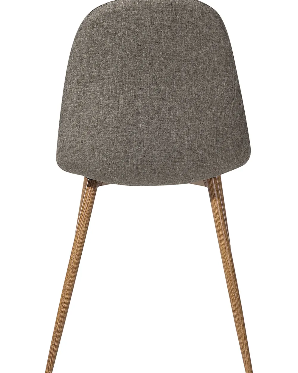 Tuolit<Beliani Tuoli Kangas Ruskeanharmaa 2 Kpl Bruce