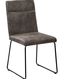 Tuolit<Beliani Tuoli Kangas Tummanharmaa 2 Kpl Nevada