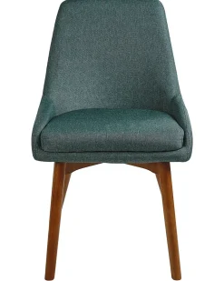 Discount Beliani Tuoli Kangas Tummanvihrea 2 Kpl Melfort