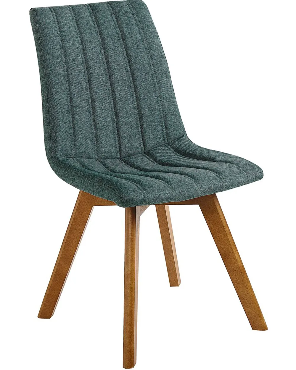 Flash Sale Beliani Tuoli Kangas Tummanvihrea 2 Kpl Calgary