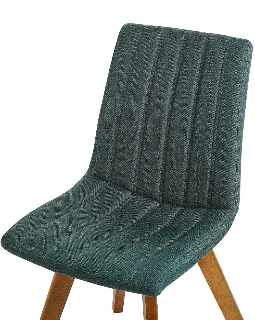 Flash Sale Beliani Tuoli Kangas Tummanvihrea 2 Kpl Calgary