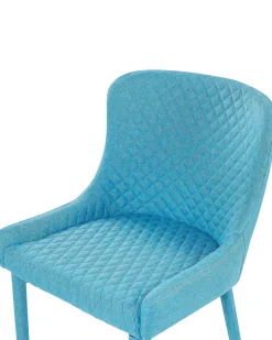 Flash Sale Beliani Tuoli Kangas Turkoosi 2 Kpl Solano